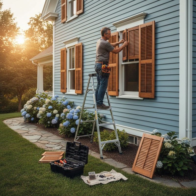 Shutter Reattachment in Longmont, CO