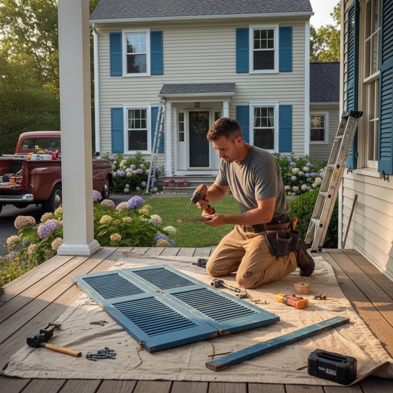 Shutter Repair in Overland Park, KS