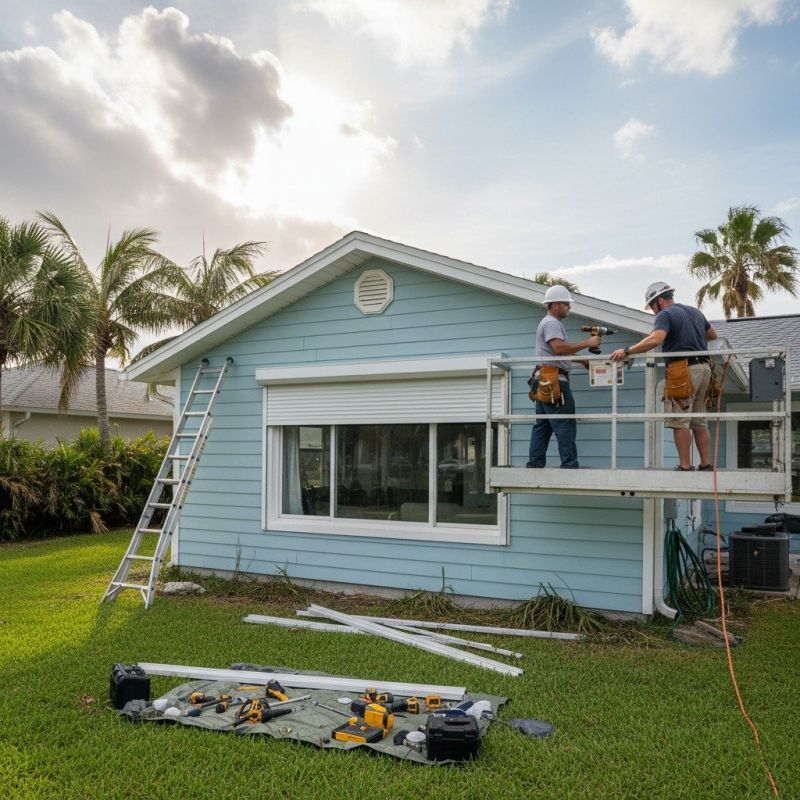 Storm Shutter Repair in Alpharetta, GA